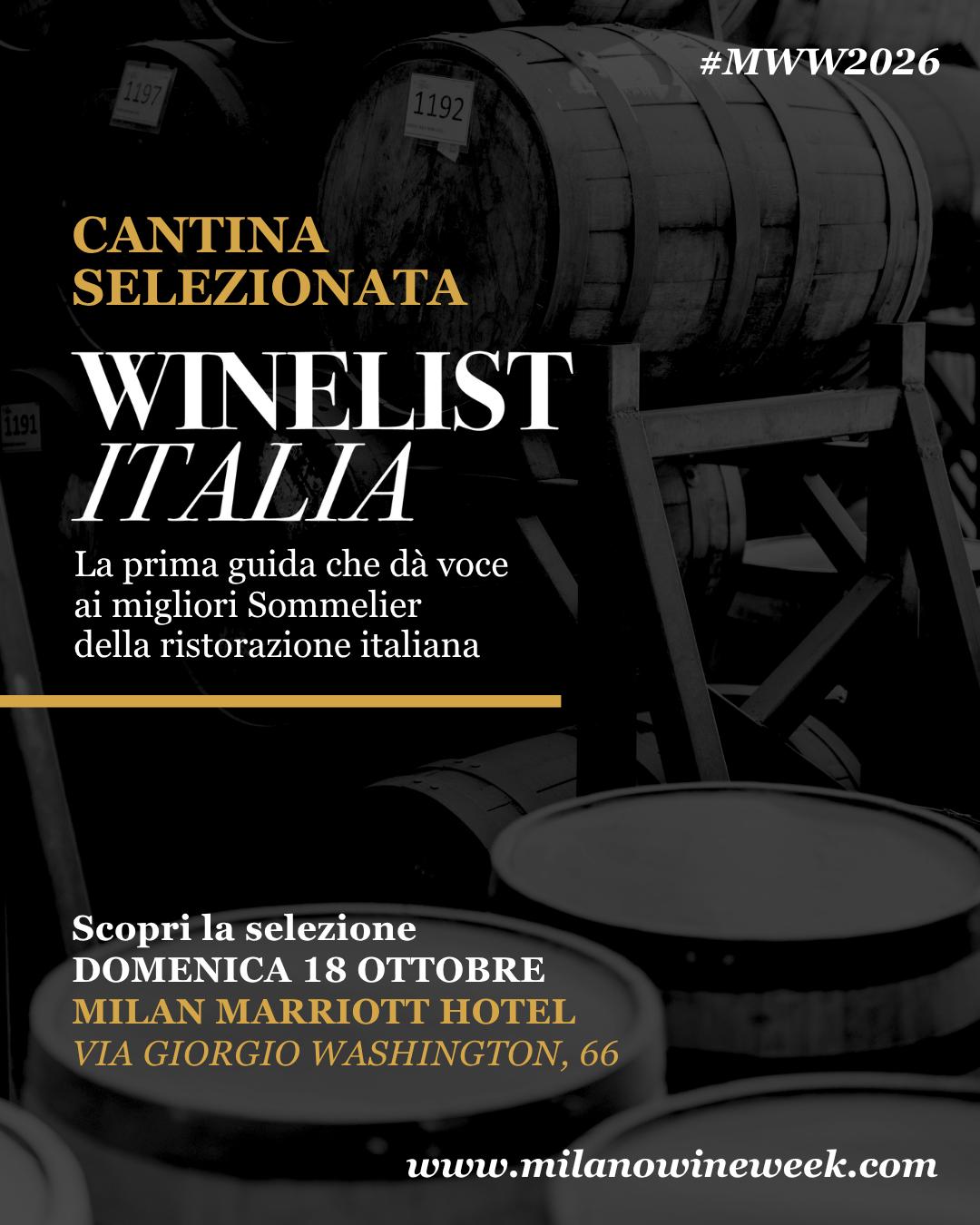 Winelist Italia 2026